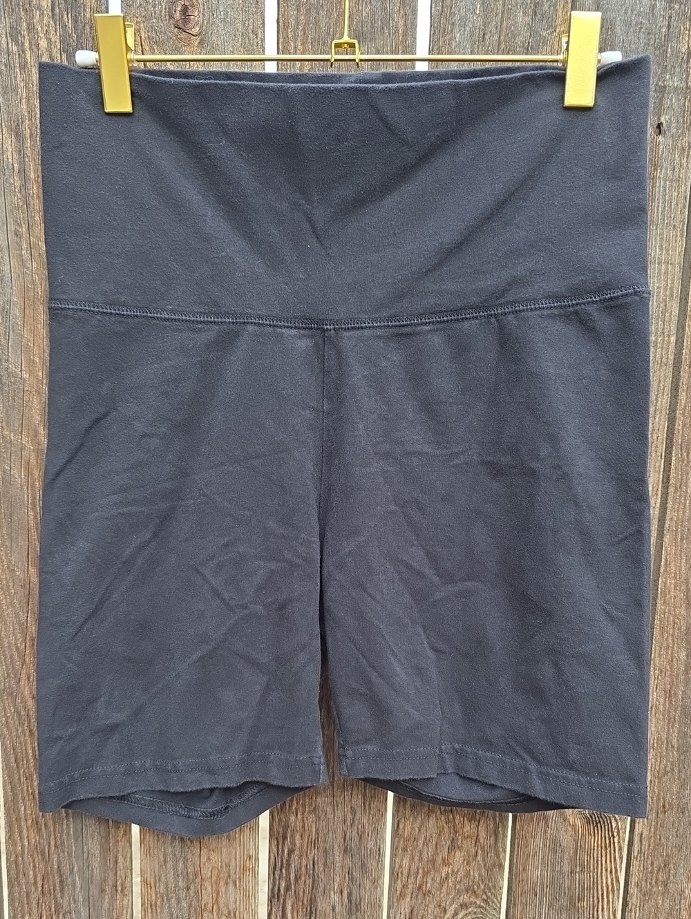 High-Waist Black Women’s Bike Shorts